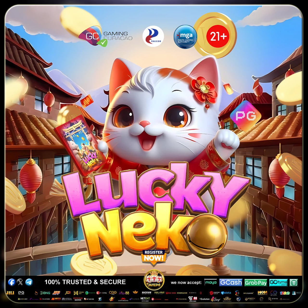 Ilustração de uma roleta e cartas